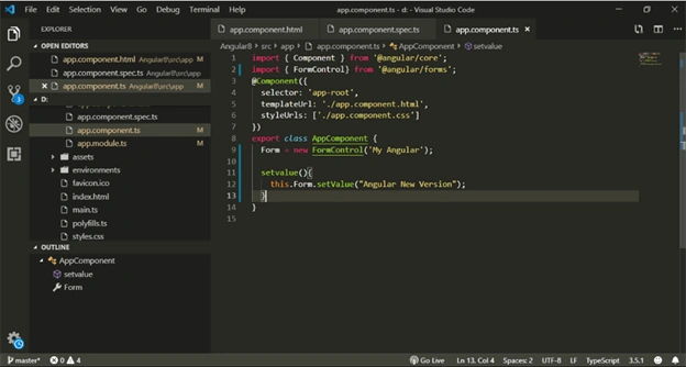 Angular 8 Forms