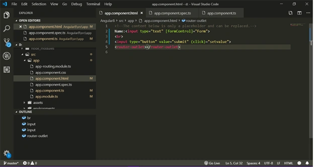 Angular 8 Forms