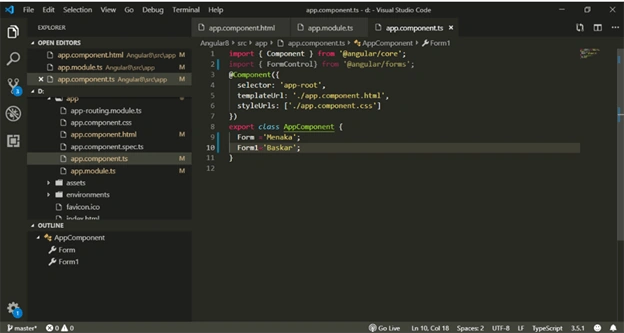 Angular 8 Forms