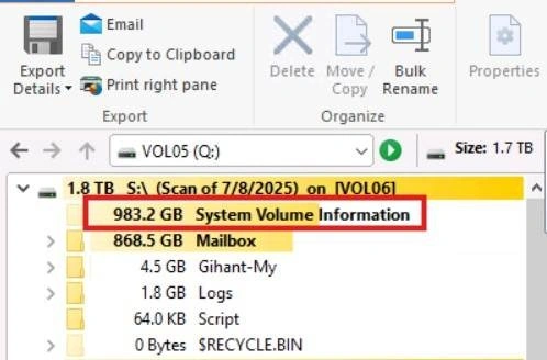System Volume