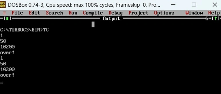 Output