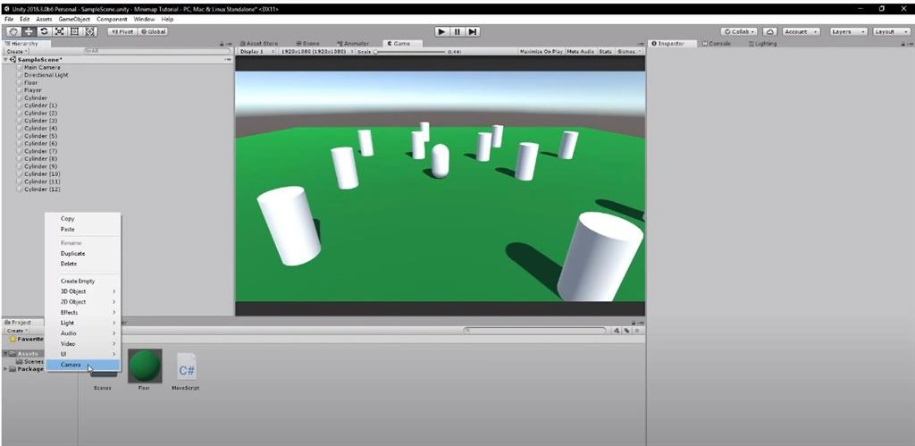Create A Game Minimap Using C# Scripts In Unity