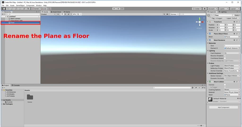 Create A Game Minimap Using C# Scripts In Unity