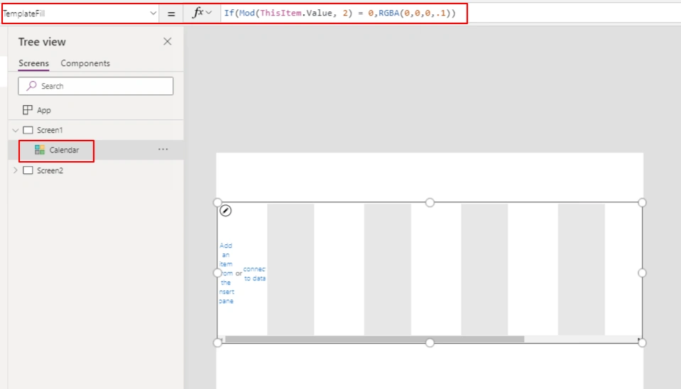 GanttChart Using Microsoft PowerApps