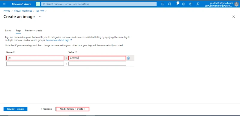 Generalize Virtual Machines and Create Image VMs in Azure Portal