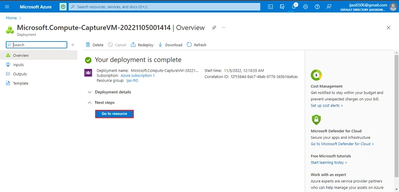 Generalize Virtual Machines and Create Image VMs in Azure Portal