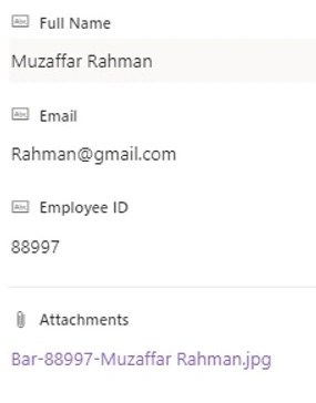 Full name