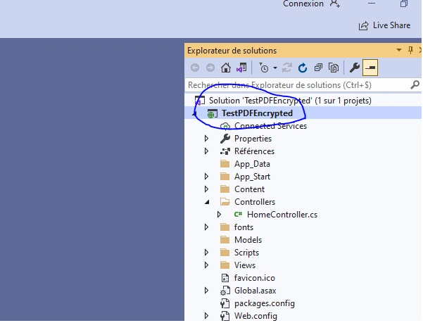 Generate a strongly secured encrypted PDF file with a password using my PDFFileEcrypter NuGet Package
