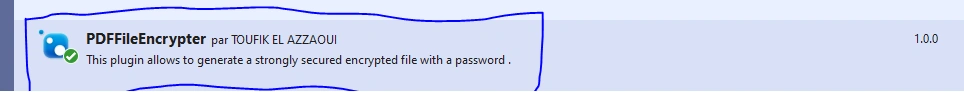 Generate a strongly secured encrypted PDF file with a password using my PDFFileEcrypter NuGet Package