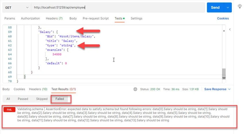Generate And Validate JSON Schema With JSON Response Using Postman