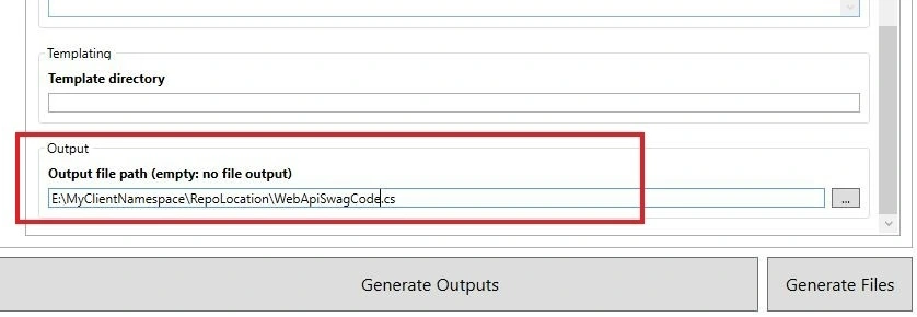 File path