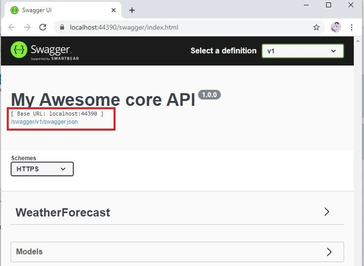 Swagger documentation