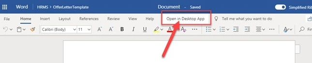 Desktop App