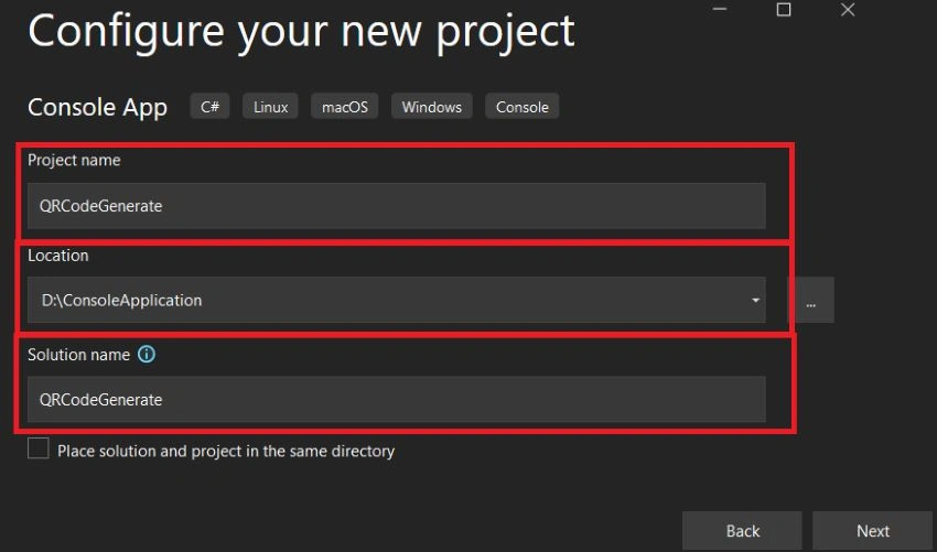 Configure Project