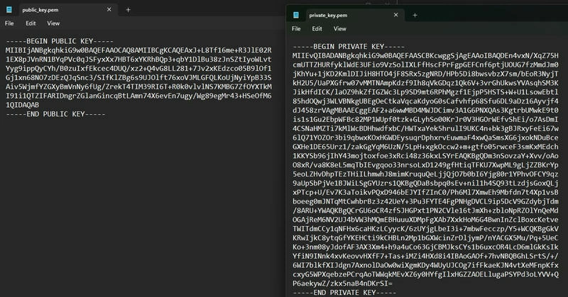 Output files