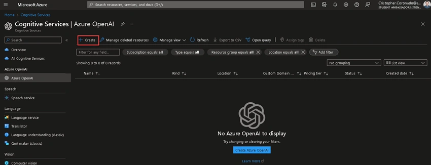 Images with Azure OpenAI DALL-E