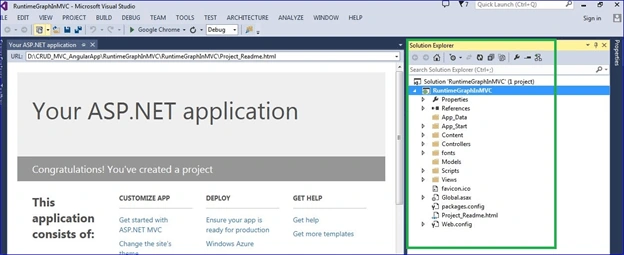 MVC web template