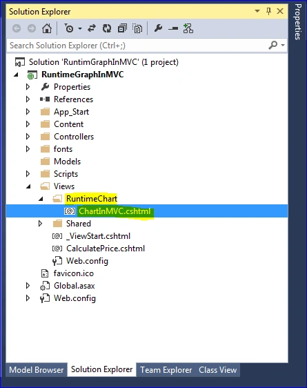 Solution Explorer