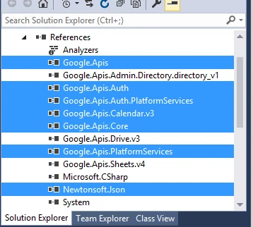 API