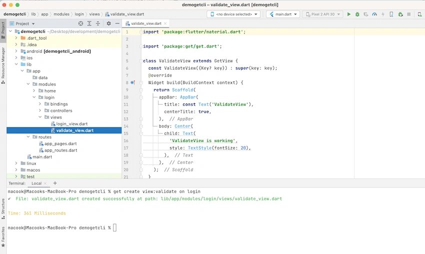 Get CLI - The Ultimate Command Line Tool for GetX Architecture in Flutter