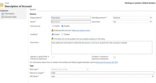 Get Dynamic 365 field metadata in a canvas app using DataSourceinfo function