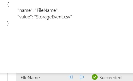 Get File details triggering the Azure Data Factory Pipeline / Synapse