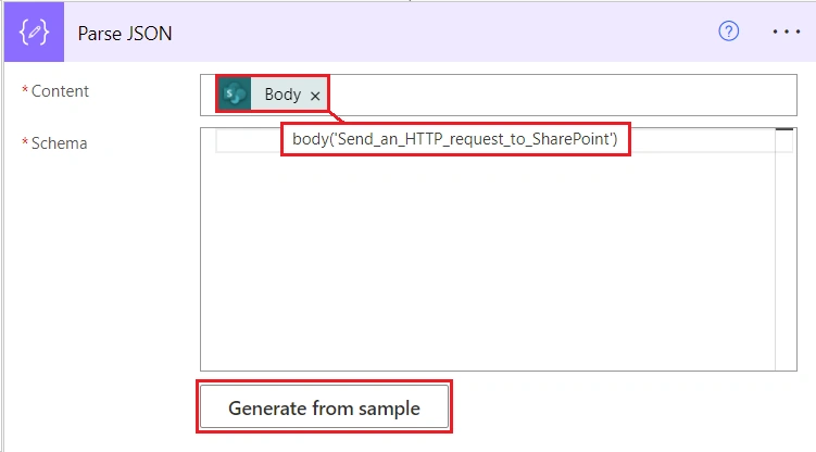 Parse JSON