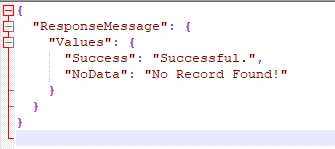 Get Response Message From Config File In .NET Core Web API