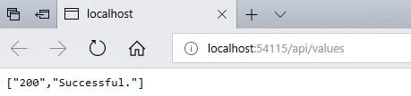 Get Response Message From Config File In .NET Core Web API