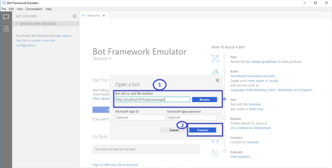Get Started Azure Bot with Bot Framework SDK V4