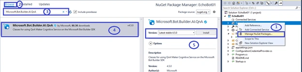 Build QnAMaker Azure Bot with Bot Framework SDK V4