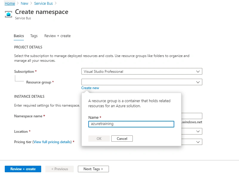Resource Groups 