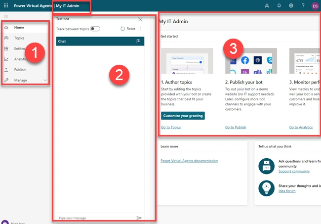 Get Started With Bot Development With Microsoft Power Virtual Agents