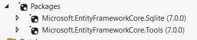 Get Started With Entity Framework Core Using SQLite