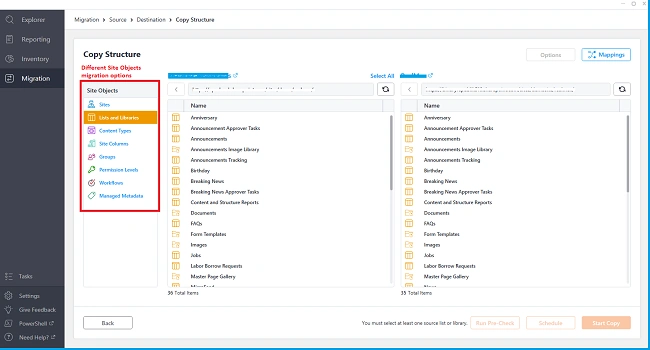 Overview Of Sharegate Migration Tool