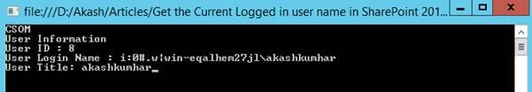 Output