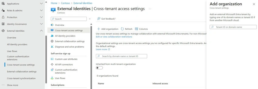 Copy tenant ID