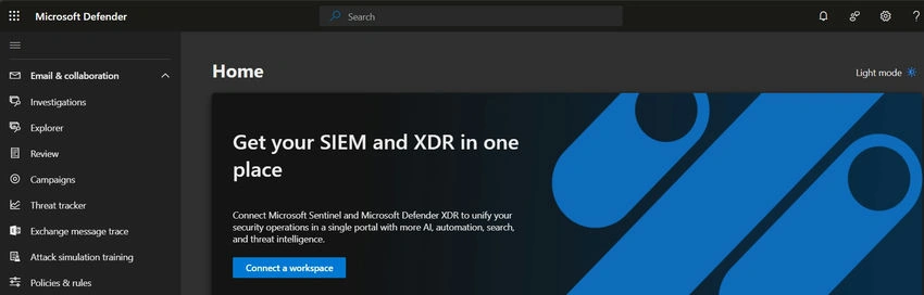 Microsoft Defender portal