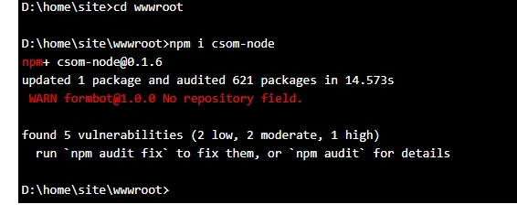 Accessing/Updating SharePoint Online Data in Azure Chat Bot Framewok with Node JS