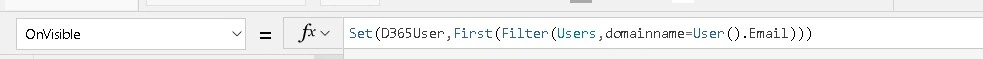 Getting Current User Details In Canvas Apps