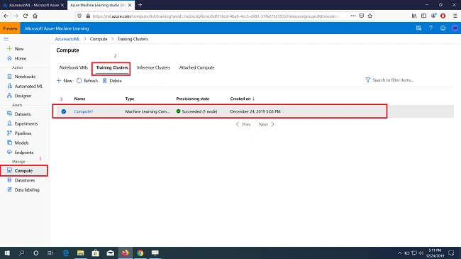Azure Automated Machine Learning