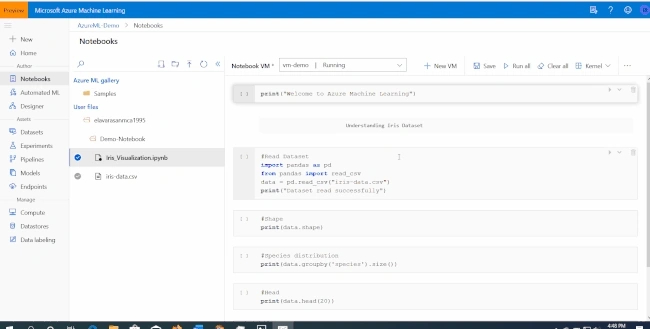Dataset quickly