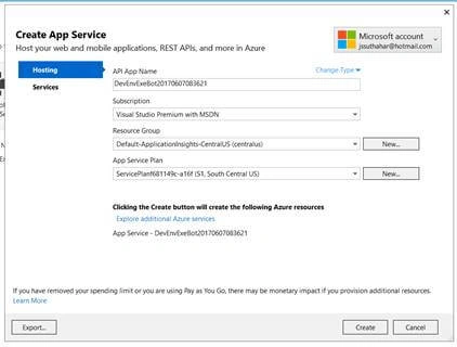 Deploy Bot To Azure