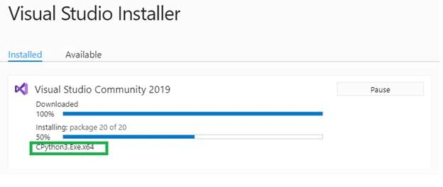 Getting Started Python Development In Visual Studio 2019