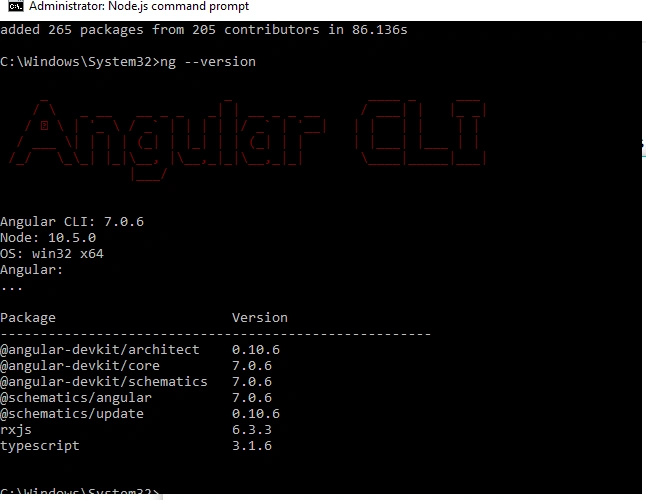 Angular 7.0
