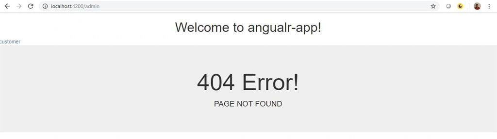Angular Routing Using Angular CLI