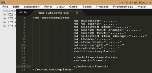Auto complete