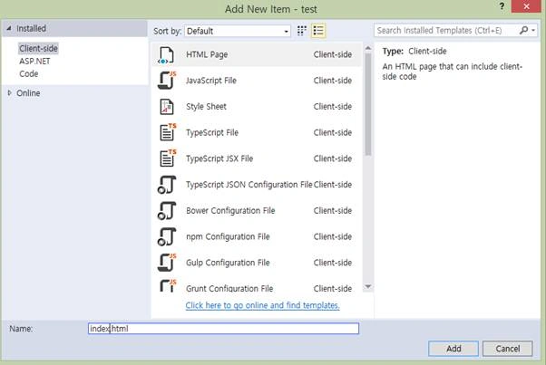 HTML File