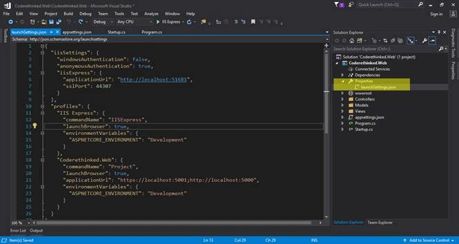 Getting started with ASP.NET Core 2.1