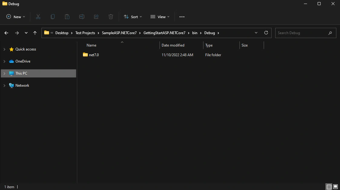 Getting Started With ASP.NET Core 7